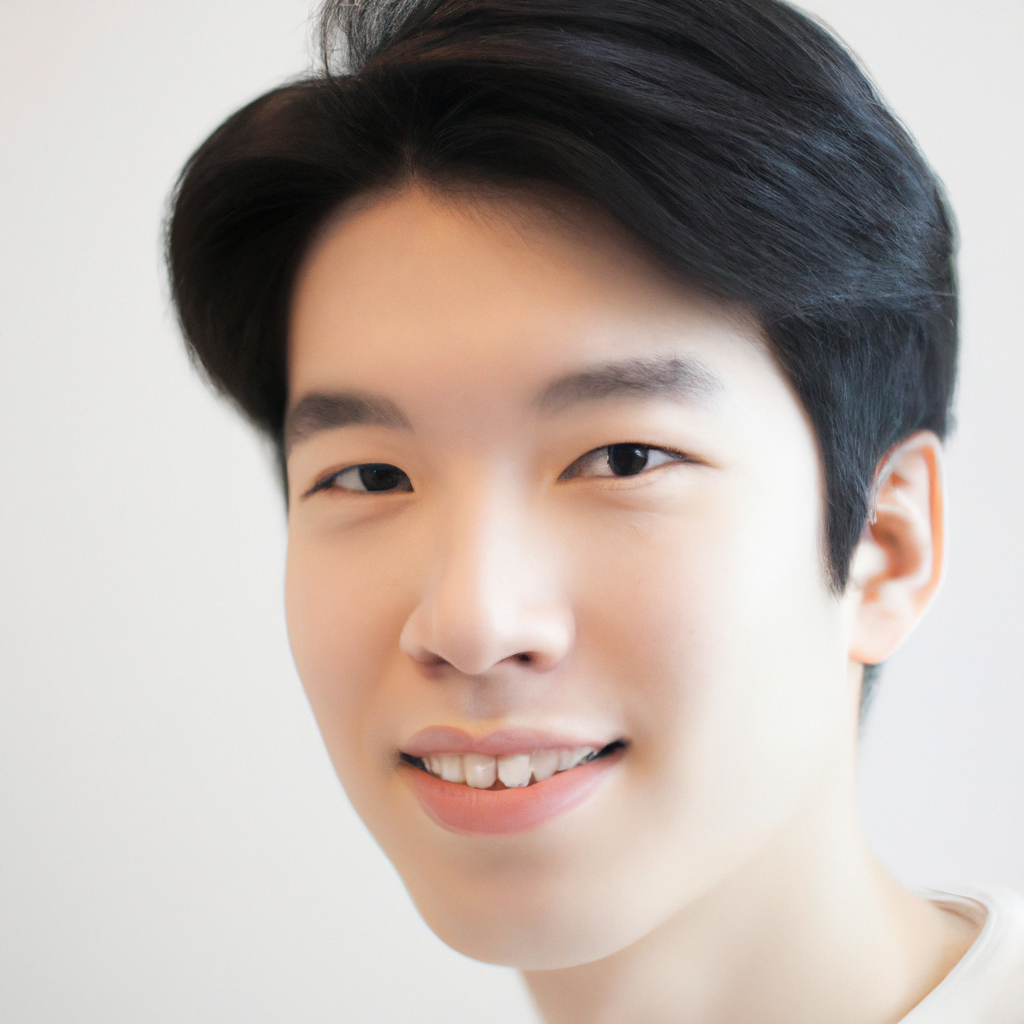 AI 생성 이미지: 흰 배경의 프로페셔널 프로필 촬영, 미니멀 소프트 라이트